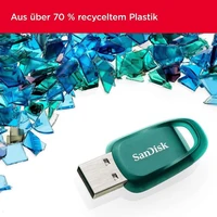 USB stick 256 GB, SANDISK Ultra Eco, USB 3.2 Gen 1, do 100 MB/s (SDCZ96-256G-G46)