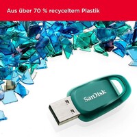 USB stick 64 GB, SANDISK Ultra Eco, USB 3.2 Gen 1, do 100 MB/s (SDCZ96-064G-G46)