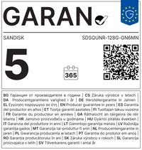 Memorijska kartica 128 GB, SANDISK Ultra, microSDXC UHS-I, 100 MB/s, C10 (SDSQUNR-128G-GN6MN)