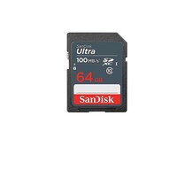 Memorijska kartica 64 GB, SANDISK Ultra, SDXC, 100 MB/s (SDSDUNR-064G-GN3IN)
