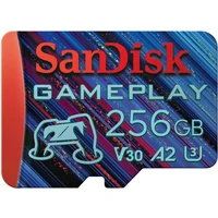 Memorijska kartica 256 GB, SANDISK GamePlay, microSDXC UHS-I, V30, U3, C10, do 190/130 MB/s (SDSQXAV-256G-GN6XN)