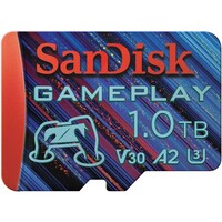 Memorijska kartica 1 TB, SANDISK GamePlay, microSDXC UHS-I, V30, U3, C10, do 190/130 MB/s (SDSQXAV-1T00-GN6XN)