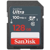 Memorijska kartica 128 GB, SANDISK Ultra, SDXC, 100 MB/s (SDSDUNR-128G-GN3IN)