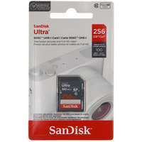 Memorijska kartica 256 GB, SANDISK Ultra, SDXC, 100 MB/s (SDSDUNR-256G-GN3IN)