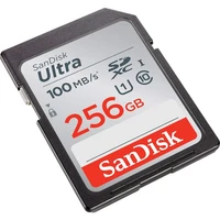 Memorijska kartica 256 GB, SANDISK Ultra, SDXC, 100 MB/s (SDSDUNR-256G-GN3IN)