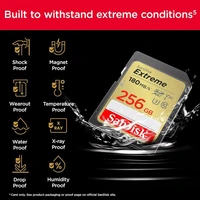 Memorijska kartica 256 GB, SANDISK Extreme PLUS, SDHC UHS-I, C10, U3, V30, 180/130 MB/s (SDSDXWV-256G-GNCIN)