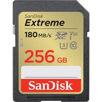 Memorijska kartica 256 GB, SANDISK Extreme PLUS, SDHC UHS-I, C10, U3, V30, 180/130 MB/s (SDSDXWV-256G-GNCIN)
