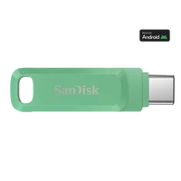 USB stick 128 GB, SANDISK Ultra Dual Drive Go, USB Type-C, 400 MB/s, zeleni (SDDDC3-128G-G46AG)