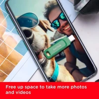 USB stick 128 GB, SANDISK Ultra Dual Drive Go, USB Type-C, 400 MB/s, zeleni (SDDDC3-128G-G46AG)
