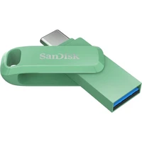 USB stick 256 GB, SANDISK Ultra Dual Drive Go, USB Type-C, 400 MB/s, zeleni (SDDDC3-256G-G46AG)