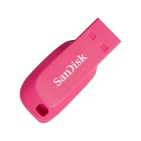 USB stick 32 GB, SANDISK Cruzer Blade, USB 2.0, Electric Pink (SDCZ50C-032G-B35PE)