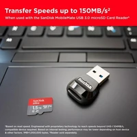 Memorijska kartica 1.5 TB, SANDISK Ultra, microSDXC UHS-I + SD adapter (SDSQUAC-1T50-GN6MA)