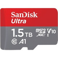 Memorijska kartica 1.5 TB, SANDISK Ultra, microSDXC UHS-I + SD adapter (SDSQUAC-1T50-GN6MA)