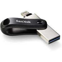USB stick 256 GB, SANDISK iXpand Flash Drive Go, USB 3.0 + Lightning, za iPhone/iPad (SDIX60N-256G-GN6NE)