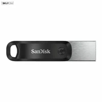 USB stick 256 GB, SANDISK iXpand Flash Drive Go, USB 3.0 + Lightning, za iPhone/iPad (SDIX60N-256G-GN6NE)