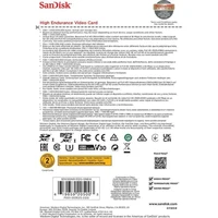 Memorijska kartica 512 GB, SANDISK High Endurance, microSDHC + SD adapter, Full HD/4K, do 100/40 MB/s, C10, U3 (SDSQQNR-512G-GN6IA)