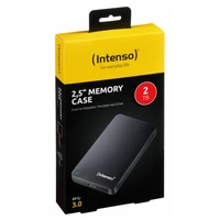 Eksterni tvrdi disk 2 TB, INTENSO Memory Case, 2.5", USB 3.0, crni