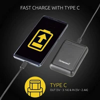 Prijenosna baterija INTENSO XS, 10000 mAh, crna