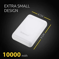 Prijenosna baterija INTENSO XS, 10000 mAh, bijela
