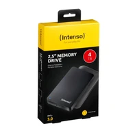 Eksterni tvrdi disk 4 TB, INTENSO Memory Case, 2.5", USB 3.0, crni