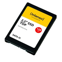 SSD disk 128 GB, INTENSO Top 3D NAND, 2.5", SATA III