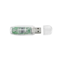 USB stick 32 GB, INTENSO Rainbow Line, USB 2.0, prozirni