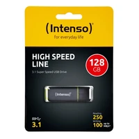 USB stick 128 GB, INTENSO High Speed Line, USB 3.1, 250/100 MB/s