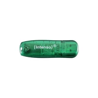 USB stick 8 GB, INTENSO Rainbow Line, USB 2.0, zeleni