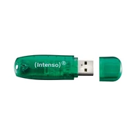 USB stick 8 GB, INTENSO Rainbow Line, USB 2.0, zeleni