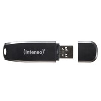 USB stick 16 GB, INTENSO Speed Line, USB 3.2, crni