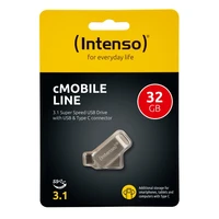 USB stick 32 GB, INTENSO cMobile Line, USB 3.0/USB-C