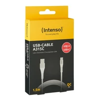 Kabel INTENSO USB-A na USB-C A315C, 1.5m, bijeli