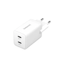 Punjač INTENSO 40W GaN, 2× USB-C, W40CC
