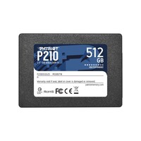 SSD disk 512GB, PATRIOT P210, SATA III, 2.5"