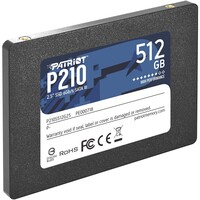 SSD disk 512GB, PATRIOT P210, SATA III, 2.5"