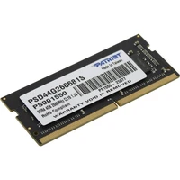 Memorija PATRIOT 4GB, DDR4, 2666MHz, SODIMM, PC4-21300, CL19, 1.2V