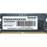 Memorija PATRIOT 16GB, DDR5, 5600MHz, SODIMM, CL46, 1.1V