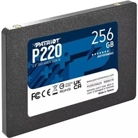 SSD disk 256GB, PATRIOT P220, SATA III, 2.5"
