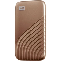 Eksterni SSD disk 1 TB, WD My Passport SSD, USB-C 3.2, zlatni (WDBAGF0010BGD-WESN)