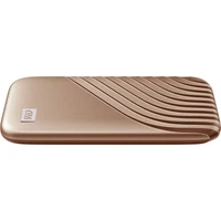 Eksterni SSD disk 1 TB, WD My Passport SSD, USB-C 3.2, zlatni (WDBAGF0010BGD-WESN)
