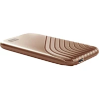 Eksterni SSD disk 1 TB, WD My Passport SSD, USB-C 3.2, zlatni (WDBAGF0010BGD-WESN)