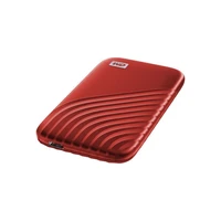 Eksterni SSD disk 1 TB, WD My Passport SSD, USB-C 3.2, crveni (WDBAGF0010BRD-WESN)