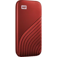 Eksterni SSD disk 1 TB, WD My Passport SSD, USB-C 3.2, crveni (WDBAGF0010BRD-WESN)