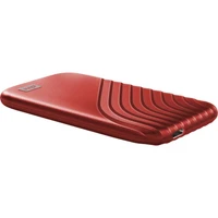 Eksterni SSD disk 1 TB, WD My Passport SSD, USB-C 3.2, crveni (WDBAGF0010BRD-WESN)
