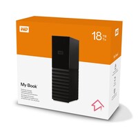 Eksterni tvrdi disk 18 TB, WD My Book, USB 3.2 (WDBBGB0180HBK-EESN)