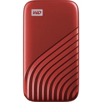 Eksterni SSD disk 2 TB, WD My Passport SSD, USB-C 3.2, crveni (WDBAGF0020BRD-WESN)
