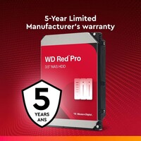 Tvrdi disk 4 TB, WD Red Pro, SATA III, 7200 rpm, 256 MB (WD4005FFBX)