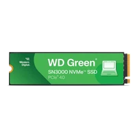 SSD disk 1 TB, WD Green SN3000, NVMe (WDS100T4G0E)