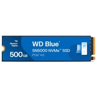 SSD disk 500 GB, WD Blue SN5000, M.2 2280, PCIe 4.0, NVMe 1.4 (WDS500G4B0E)