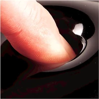 Naslon za zapešće FELLOWES Crystal Gel Mini, crni